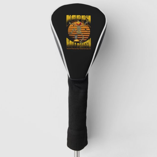 Happy Halloween Golf Headcover (Vorderseite)