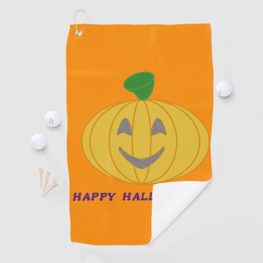 Happy Halloween Golfhandtuch (Insitu)