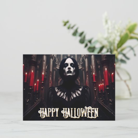Happy Halloween - Gothic Dark Celebration (Stehend Vorderseite)