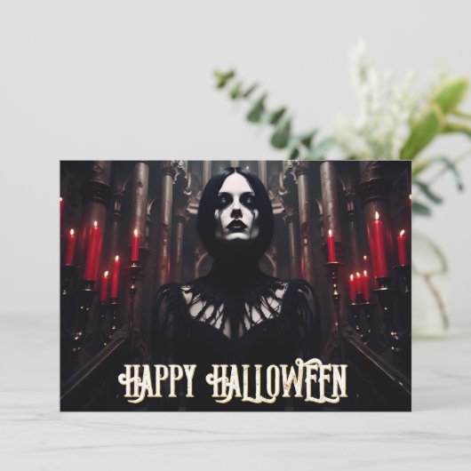 Happy Halloween - Gothic Dark Celebration (Stehend Vorderseite)
