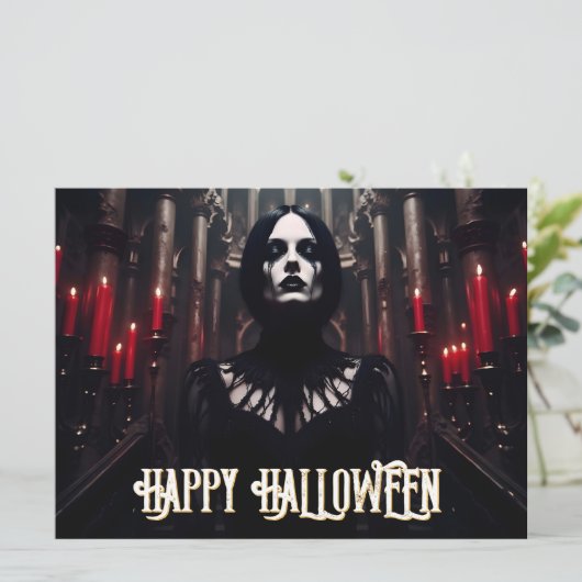 Happy Halloween - Gothic Dark Celebration (Stehend Vorderseite)