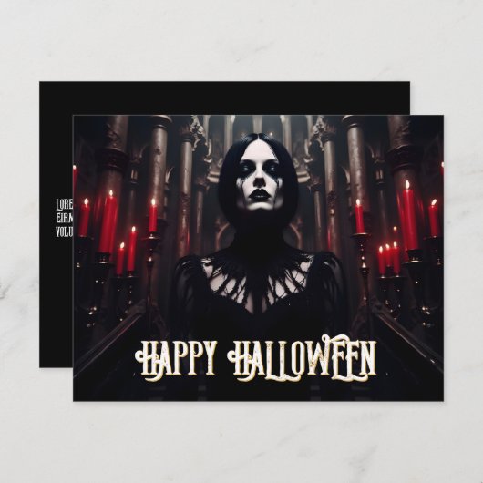 Happy Halloween - Gothic Dark Celebration (Vorne/Hinten)