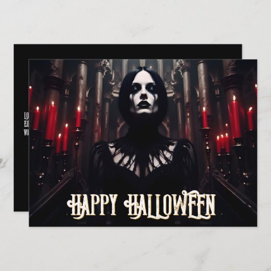 Happy Halloween - Gothic Dark Celebration (Vorne/Hinten)