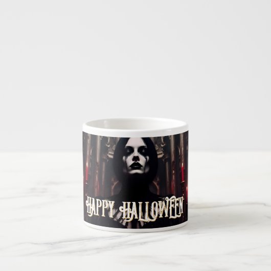 Happy Halloween - Gothic Dark Celebration Espressotasse (Vorderseite)
