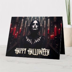 Happy Halloween - Gothic Dark Celebration Karte
