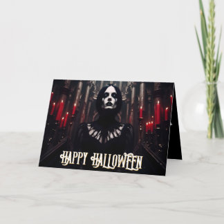 Happy Halloween - Gothic Dark Celebration Karte
