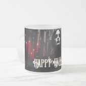 Happy Halloween - Gothic Dark Celebration Mattglastasse (Vorderseite Links)