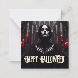 Happy Halloween - Gothic Dark Celebration Mitteilungskarte