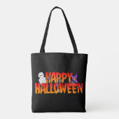 Happy Halloween Graphic Tasche (Rückseite)