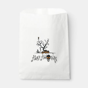 Happy Halloween Grave Yard Geschenktütchen
