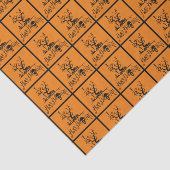 Happy Halloween Grave Yard Seidenpapier (Ausschnitt)