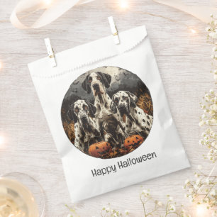 Happy Halloween Great Dane Hund Kürbislaterne Geschenktütchen