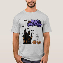 Happy Halloween grey T-Shirt
