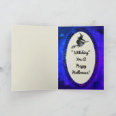 Happy Halloween Grußhewitterkarte Karte (Innenseite)