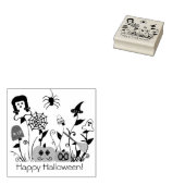 Happy Halloween Gummi Briefmarke Gummistempel (Stempel)