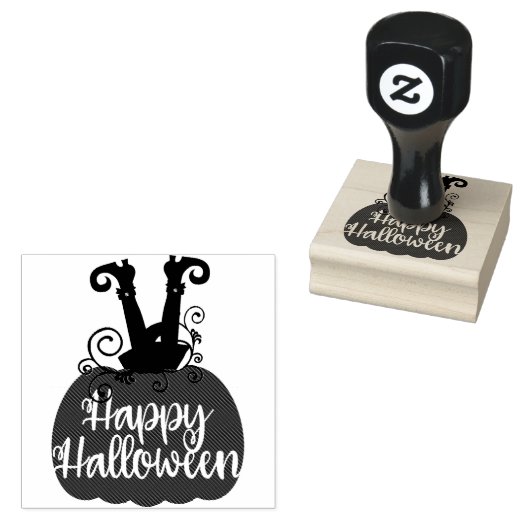 Happy Halloween Gummistempel (Stempel)