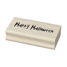 Happy Halloween Gummistempel