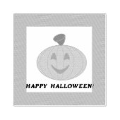 Happy Halloween Gummistempel (Prägung)