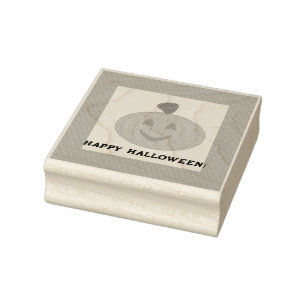 Happy Halloween Gummistempel