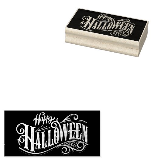 Happy Halloween Gummistempel (Stempel)