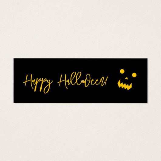 Happy Halloween Gwer Pumpkin Face (Vorderseite)