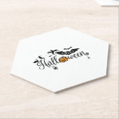 happy Halloween, Halloween party, funny Halloween  Untersetzer (angewinkelt)