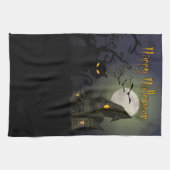 Happy Halloween Handtuch (Horizontal)
