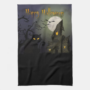 Happy Halloween Handtuch