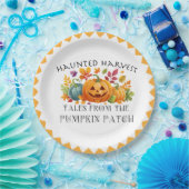 Happy Halloween Harvest Pumpkins Pappteller (Party)