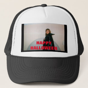 HAPPY HALLOWEEN HAT TRUCKERKAPPE