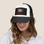 HAPPY HALLOWEEN HAT TRUCKERKAPPE (Beispiel)