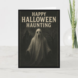 Happy Halloween Haunting - Ghoful Greetings Card Karte
