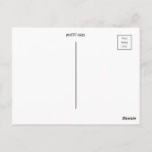 Happy Halloween Headless Pferd Vollmond Postkarte (Rückseite)