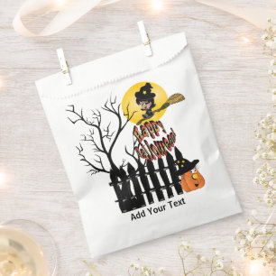Happy Halloween Hexe Geschenktütchen