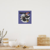 Happy HalloWEEn Hexe Poster (Küche)