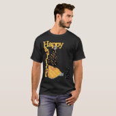 Happy Halloween Hexe T-Shirt (Vorne ganz)