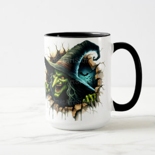 Happy Halloween Hexe Tasse