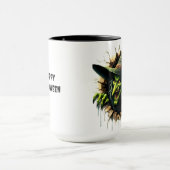 Happy Halloween Hexe Tasse (Zentrum)