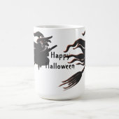 Happy Halloween Hexe Tasse (Mittel)