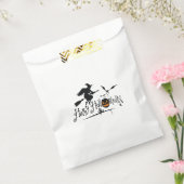 Happy Halloween Hexe und Fledermäuse Geschenktütchen (Versiegelt)