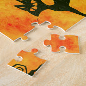 Happy Halloween Hexen Cats Spiders Owls Pumpkins Puzzle (Seite)