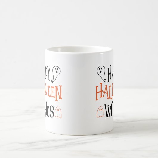 Happy Halloween Hexen Kaffeetasse (Mittel)