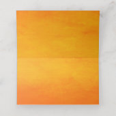 Happy Halloween Hexen Spuk Haus Platzkarte (Innenseite Aufgefaltet)