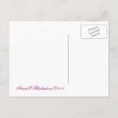 Happy Halloween Hexenkid Postcard ! Postkarte (Rückseite)