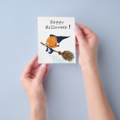 Happy Halloween Hexenkürbis Flyer (Gruppe)