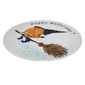 Happy Halloween Hexenkürbis - Funny Schneidebrett (Ecke)