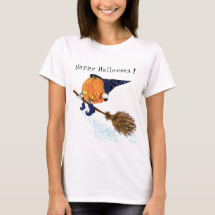 Happy Halloween Hexenkürbis - Funny T-Shirt