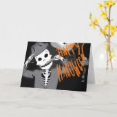 Happy Halloween Holiday Card Karte (Gelbe Blume)