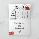 .HAPPY HALLOWEEN HONEY Faltschachtel Feiertagskarte (Innenseite)