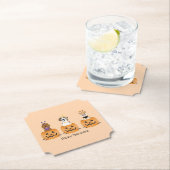 Happy Halloween Hunde in Pumpkins Untersetzer (Vor Ort)